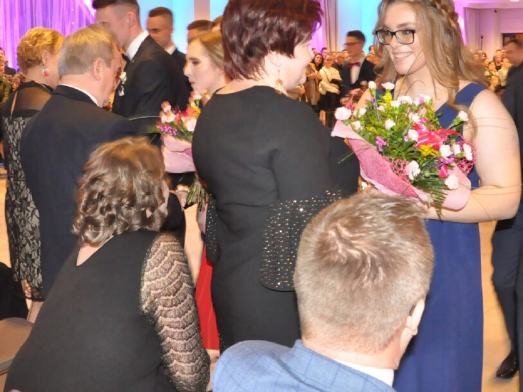 Uczniowie sandomierskiego  