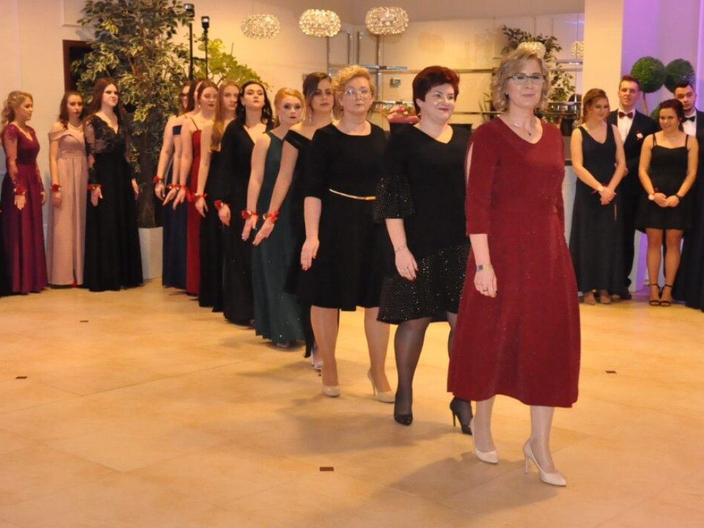 Uczniowie sandomierskiego  