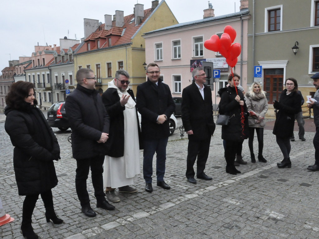 Wyjątkowe walentynki w Sandomierzu - dla Przytulnych [zdjęcia]