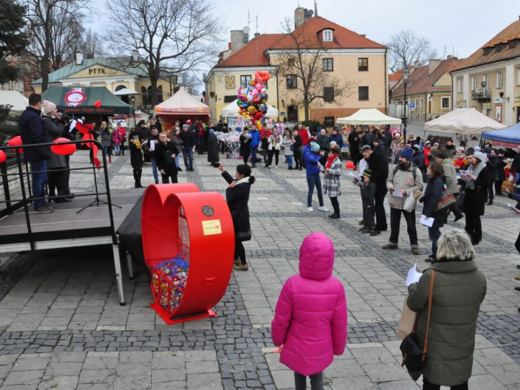 Zakochani świętowali w Sandomierzu [zdjęcia]