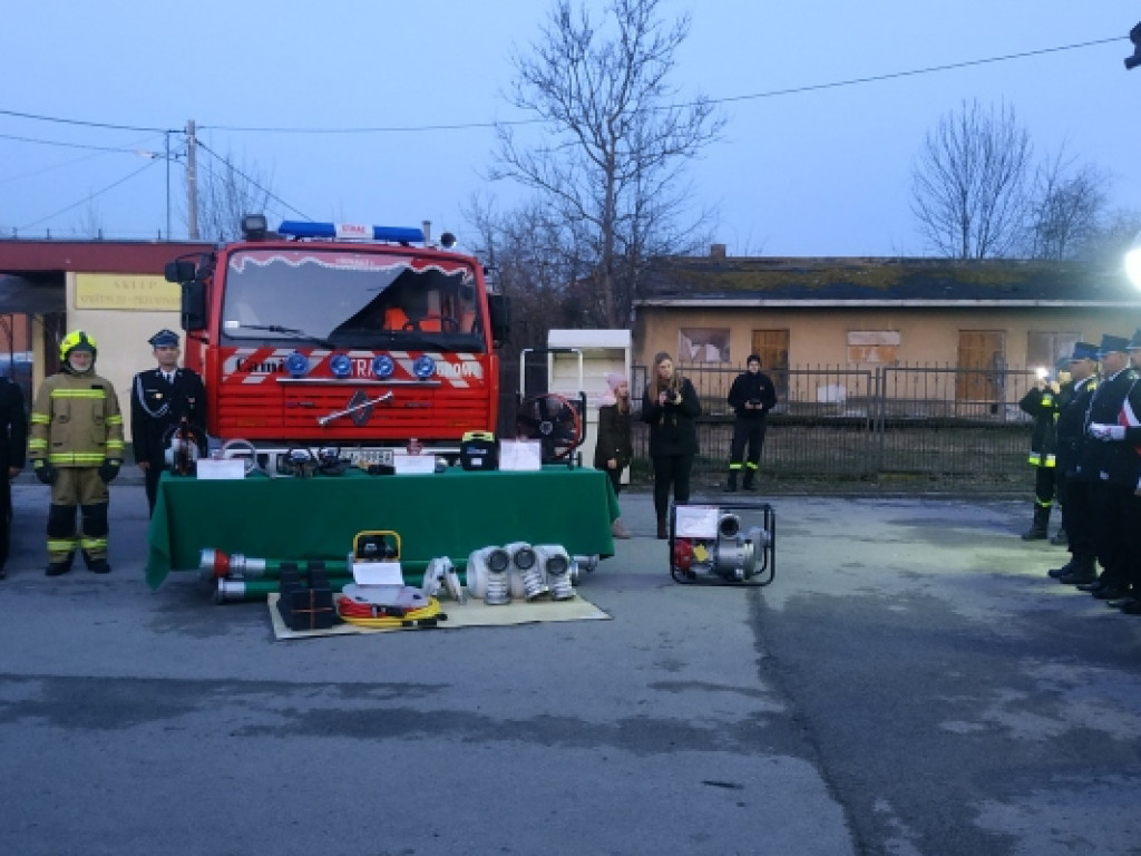 OSP Gorzyczany z nowym wyposażeniem