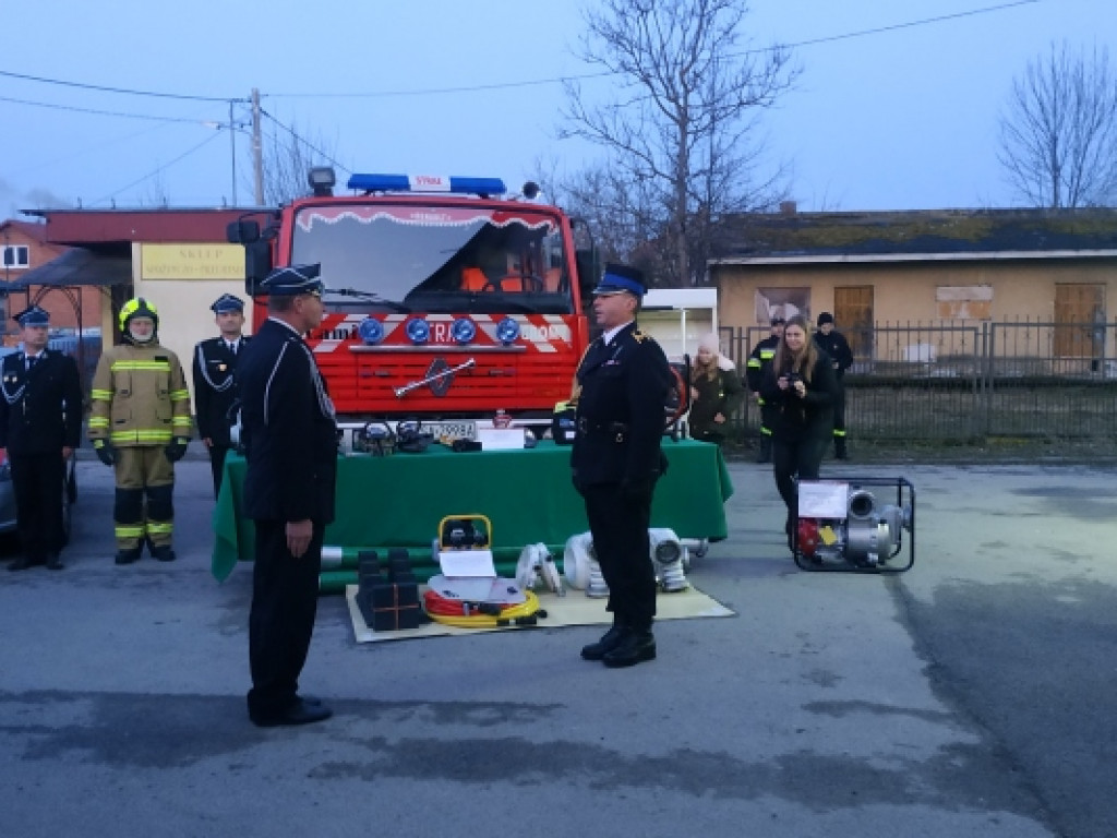 OSP Gorzyczany z nowym wyposażeniem
