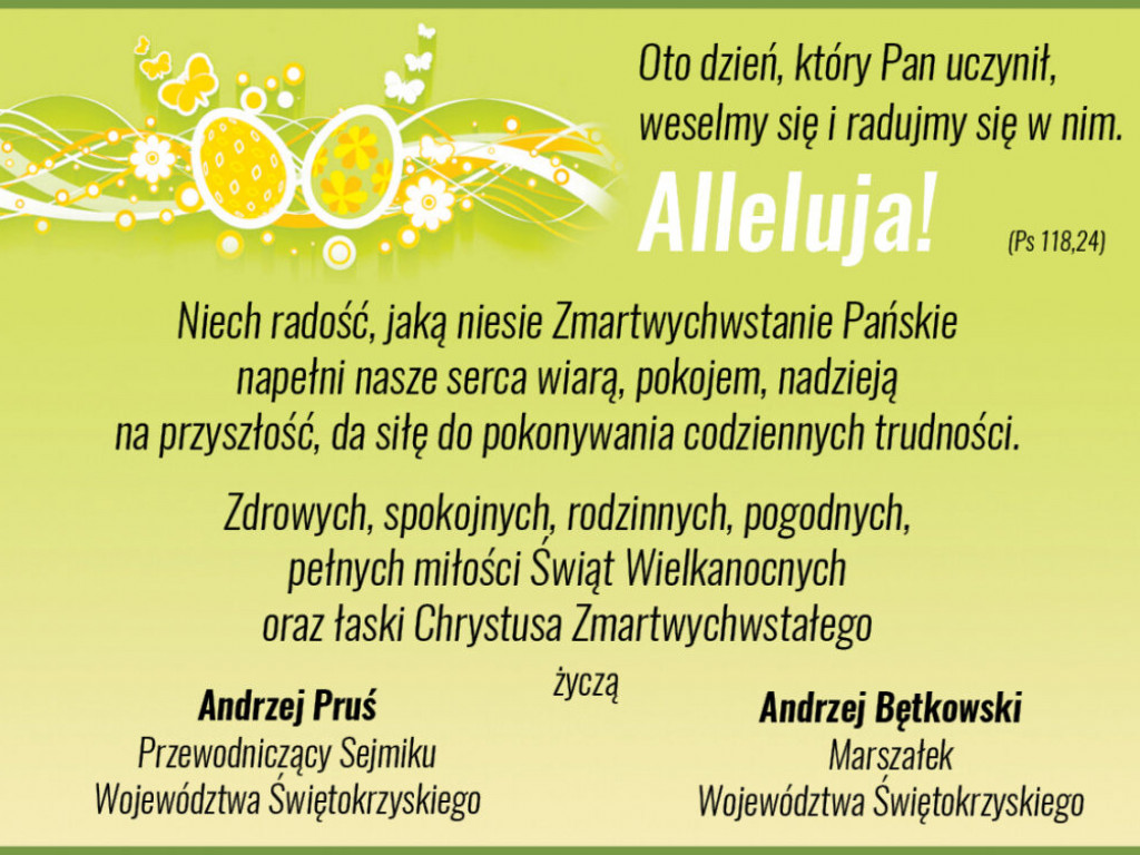 Wielkanocne życzenia dla czytelników TN