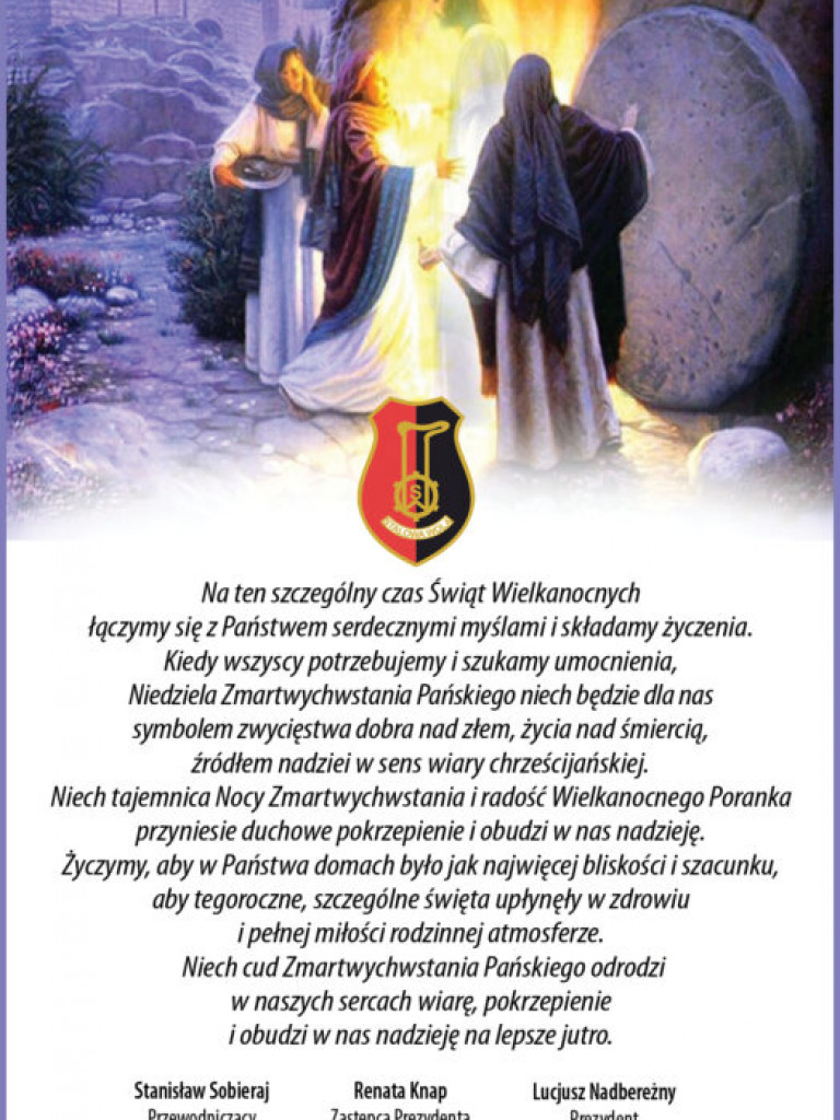 Wielkanocne życzenia dla czytelników TN
