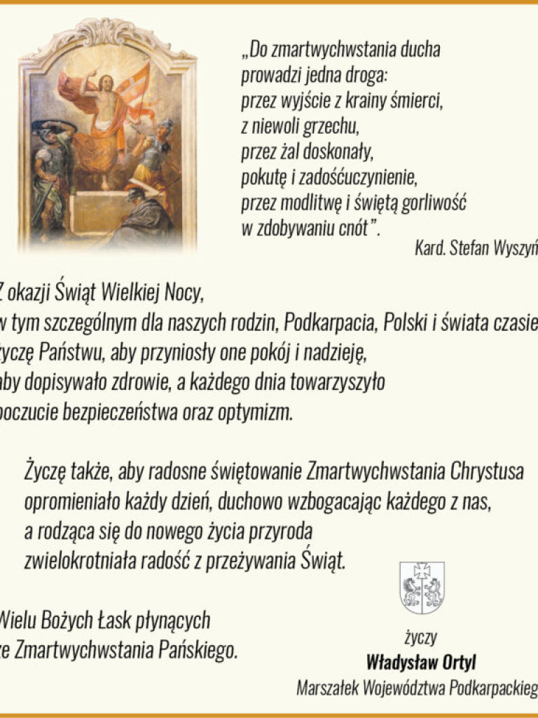 Wielkanocne życzenia dla czytelników TN