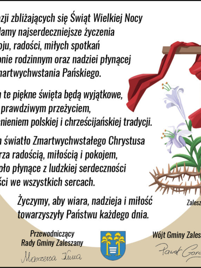 Wielkanocne życzenia dla czytelników TN