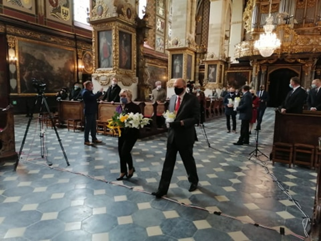 Sandomierzanie uczcili rocznicę uchwalenia Konstytucji 3 maja [zdjęcia]