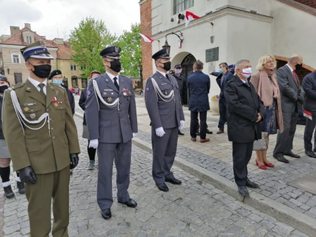 Sandomierzanie uczcili rocznicę uchwalenia Konstytucji 3 maja [zdjęcia]