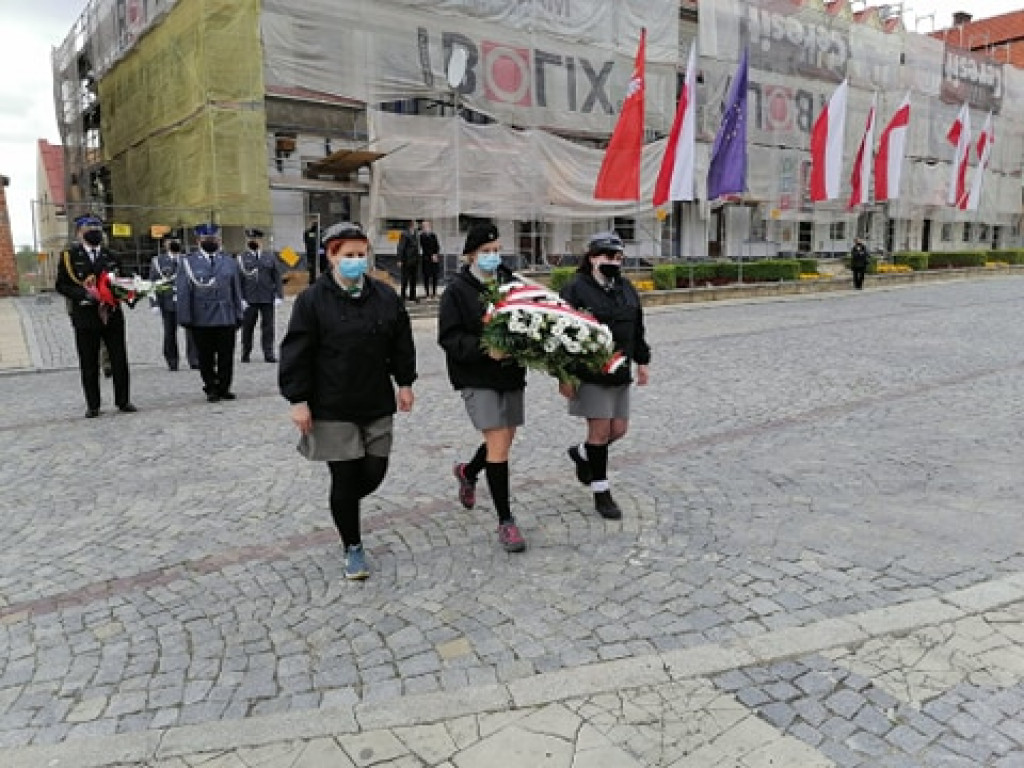 Sandomierzanie uczcili rocznicę uchwalenia Konstytucji 3 maja [zdjęcia]