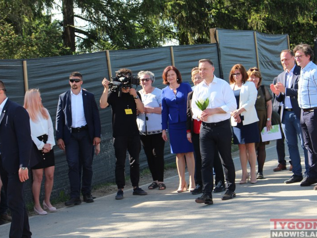 Prezydent Andrzej Duda we Wrzawach w gminie Gorzyce [zdjęcia]