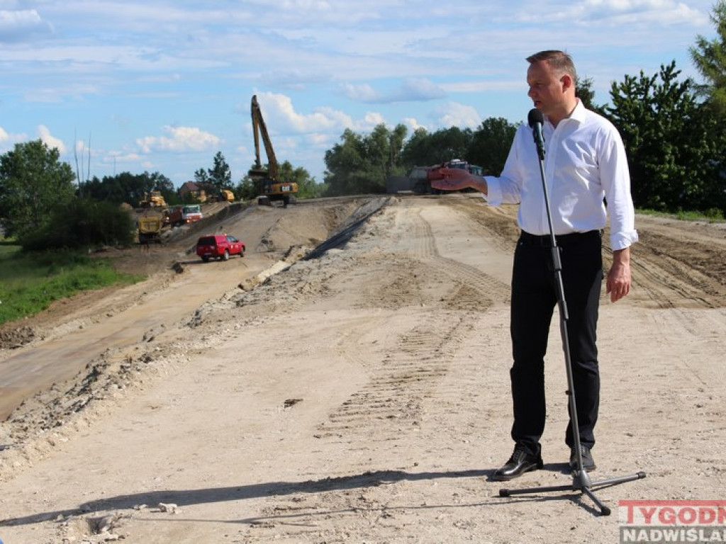 Prezydent Andrzej Duda we Wrzawach w gminie Gorzyce [zdjęcia]
