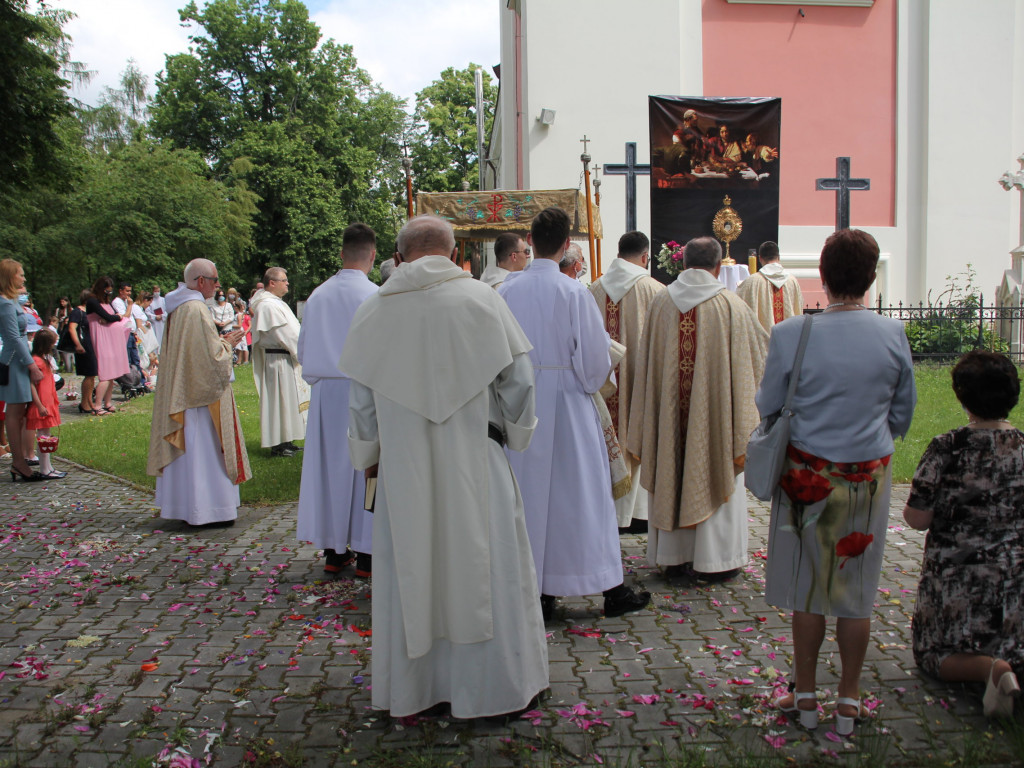 Boże Ciało w dobie pandemii - Tarnobrzeg - Dominikanie