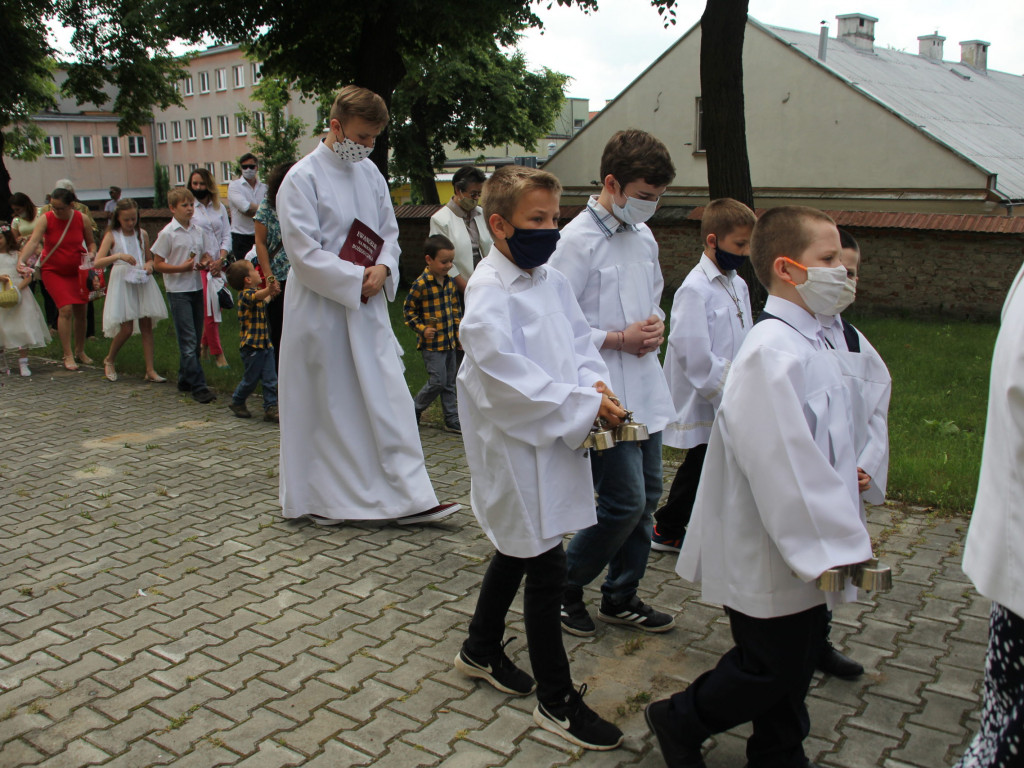 Boże Ciało w dobie pandemii - Tarnobrzeg - Dominikanie