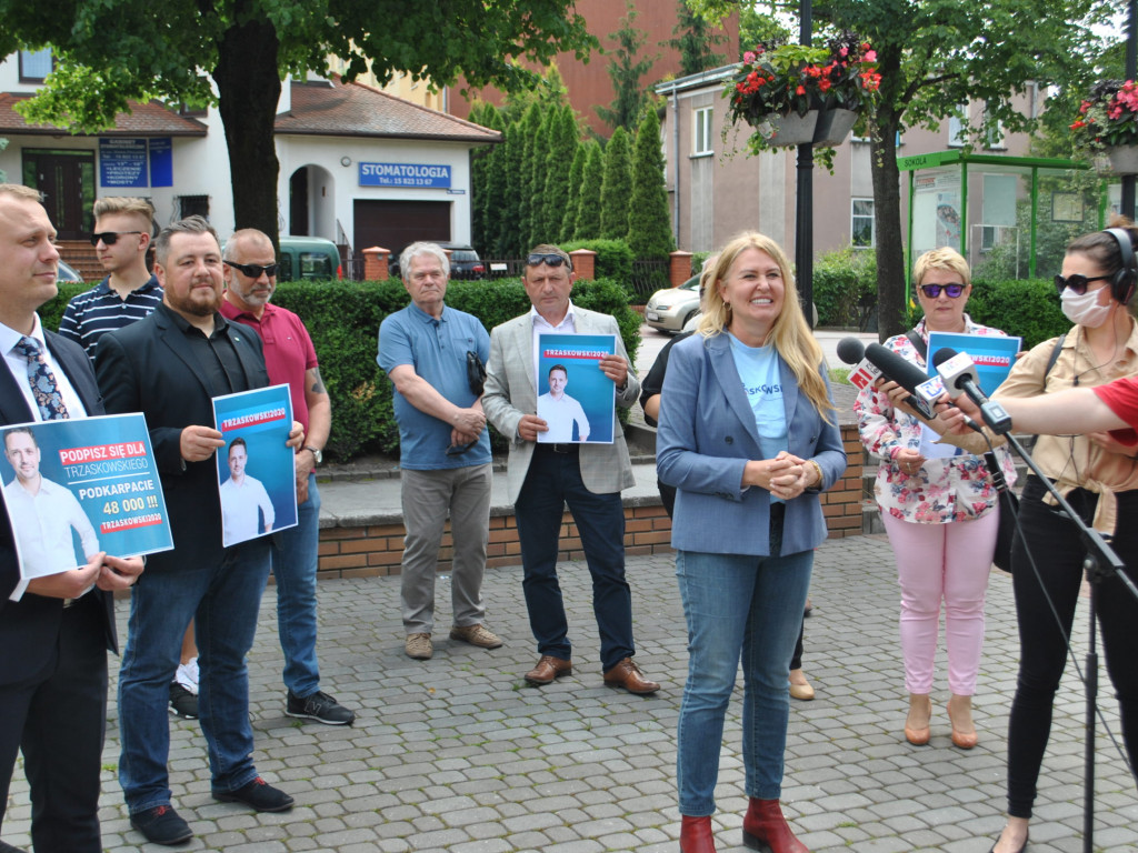 Europosłanka promowała w Tarnobrzegu Rafała Trzaskowskiego