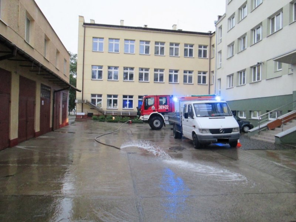 Tarnobrzeg po ulewie. Zalane ulice, garaże i piwnice [zdjęcia]