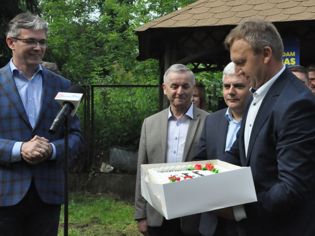 Sandomierskie biuro europosła Adama Jarubasa już otwarte