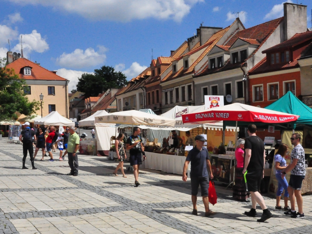 Rękodzieło i smakołyki na Jarmarku Jagiellońskim w Sandomierzu [zdjęcia]