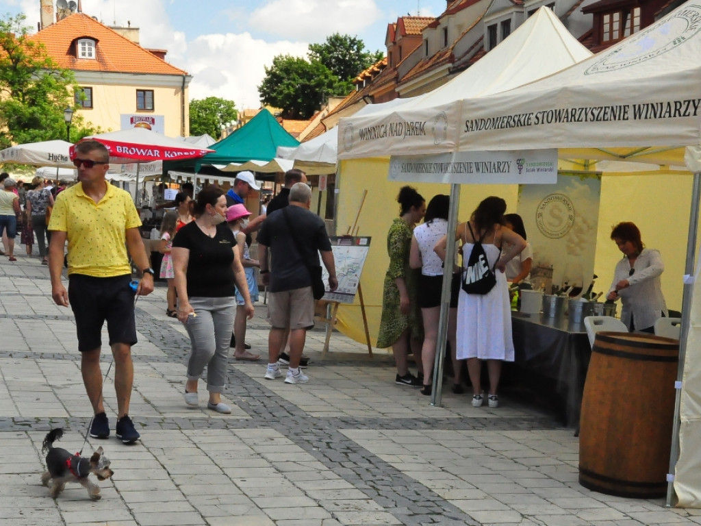 Rękodzieło i smakołyki na Jarmarku Jagiellońskim w Sandomierzu [zdjęcia]