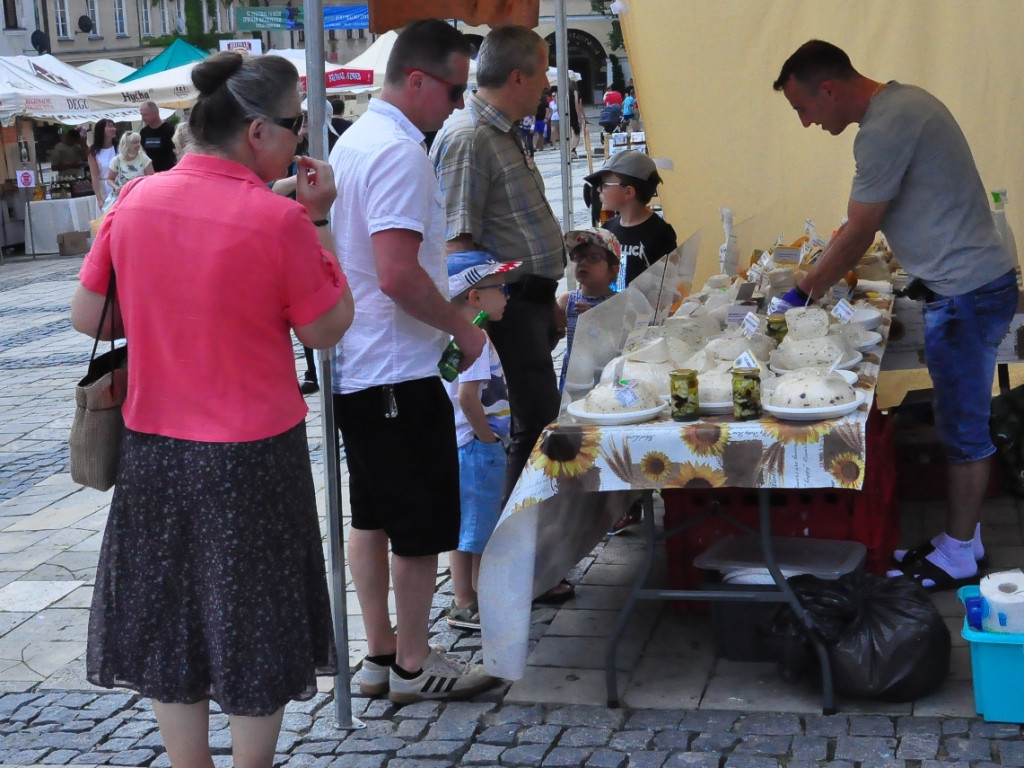 Rękodzieło i smakołyki na Jarmarku Jagiellońskim w Sandomierzu [zdjęcia]