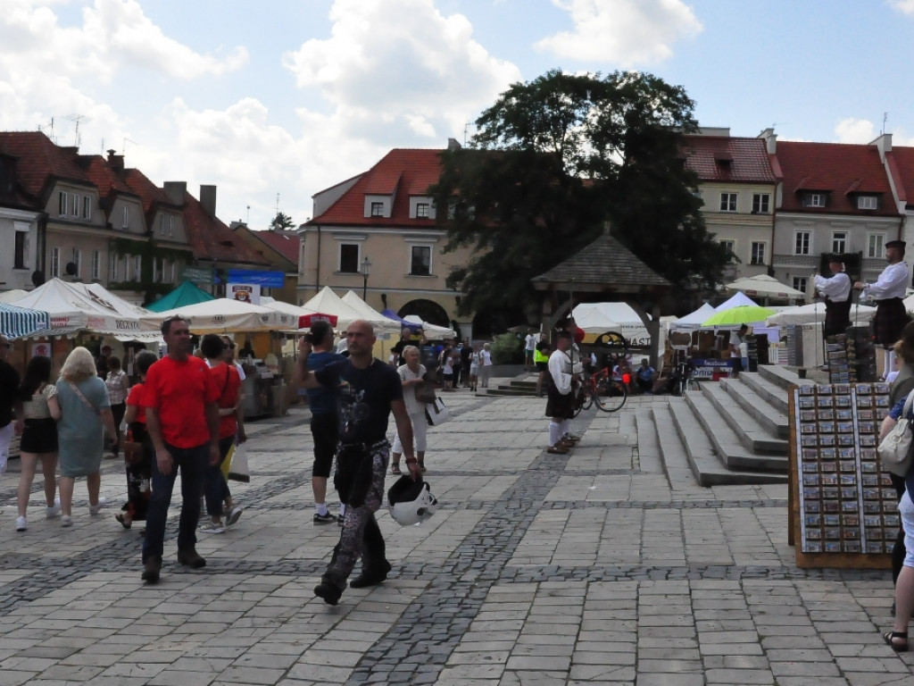 Rękodzieło i smakołyki na Jarmarku Jagiellońskim w Sandomierzu [zdjęcia]