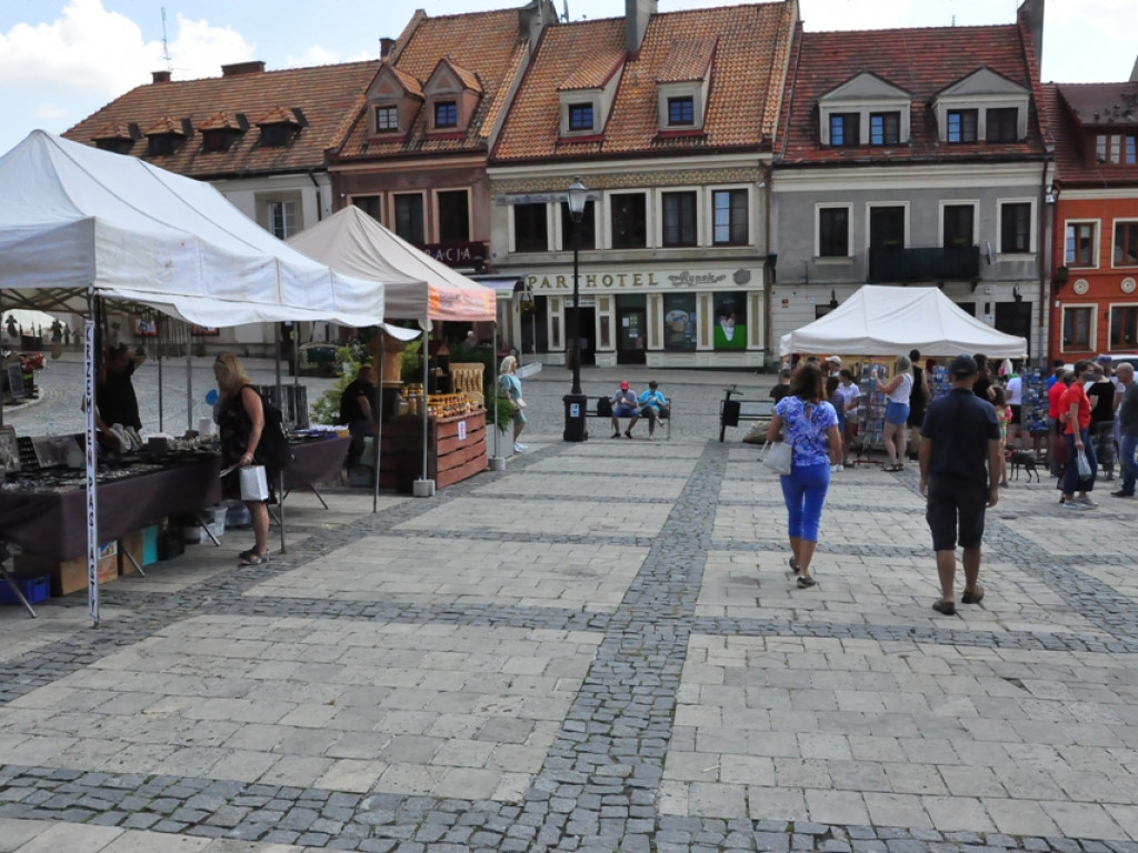Rękodzieło i smakołyki na Jarmarku Jagiellońskim w Sandomierzu [zdjęcia]