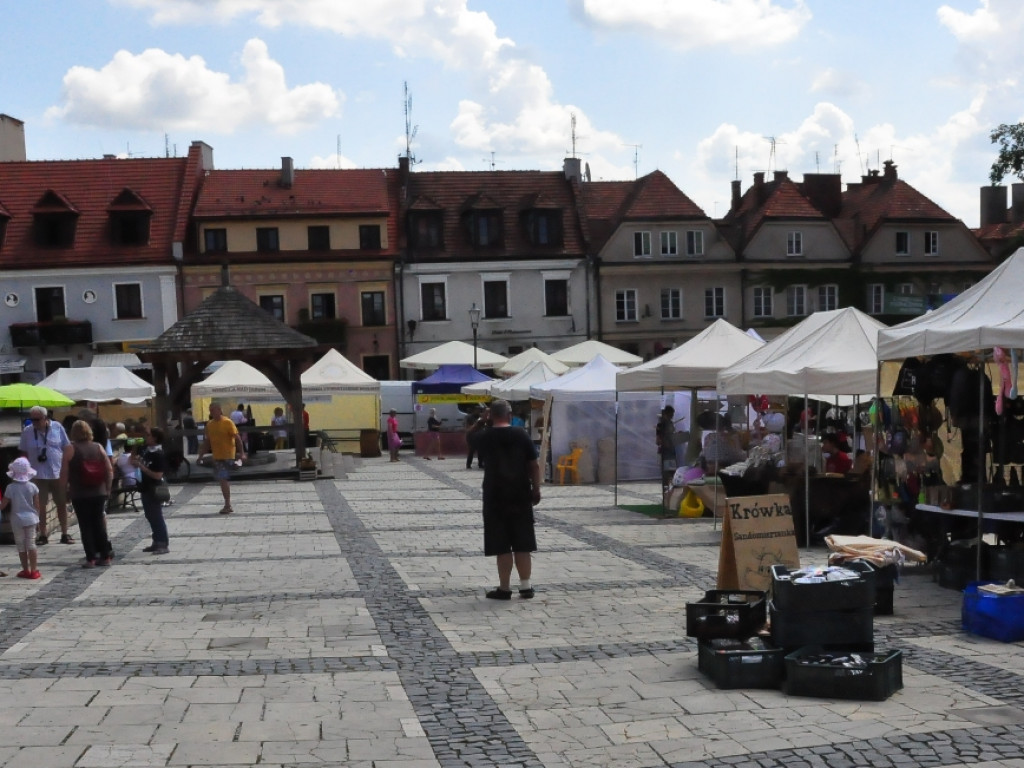 Rękodzieło i smakołyki na Jarmarku Jagiellońskim w Sandomierzu [zdjęcia]