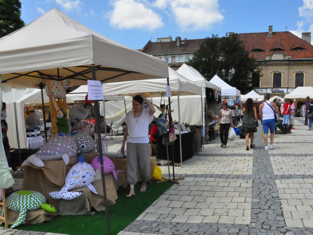 Rękodzieło i smakołyki na Jarmarku Jagiellońskim w Sandomierzu [zdjęcia]