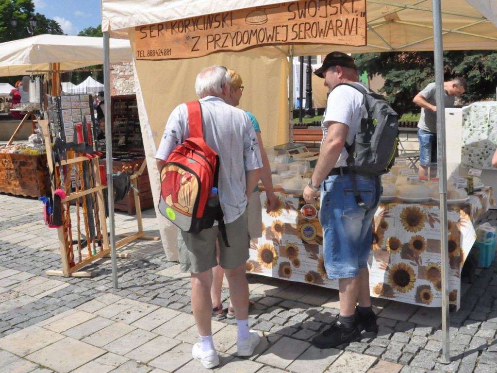 Rękodzieło i smakołyki na Jarmarku Jagiellońskim w Sandomierzu [zdjęcia]