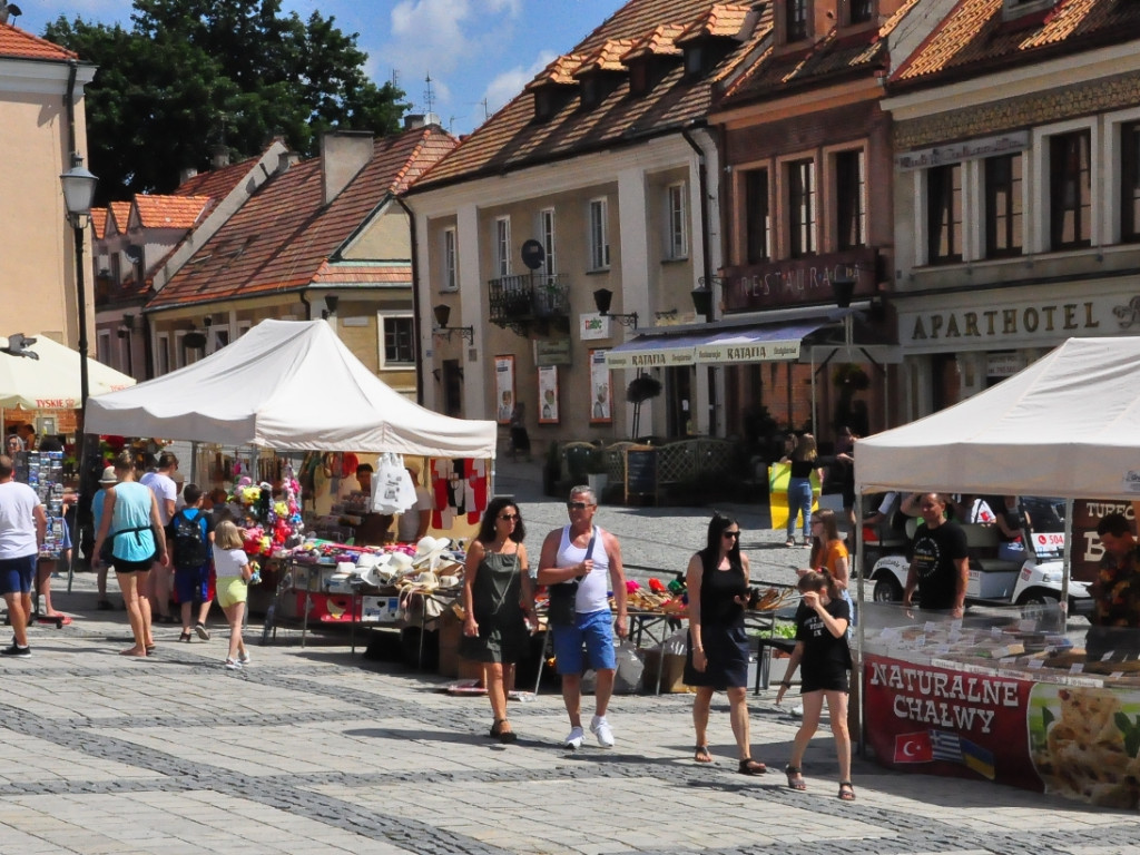 Rękodzieło i smakołyki na Jarmarku Jagiellońskim w Sandomierzu [zdjęcia]
