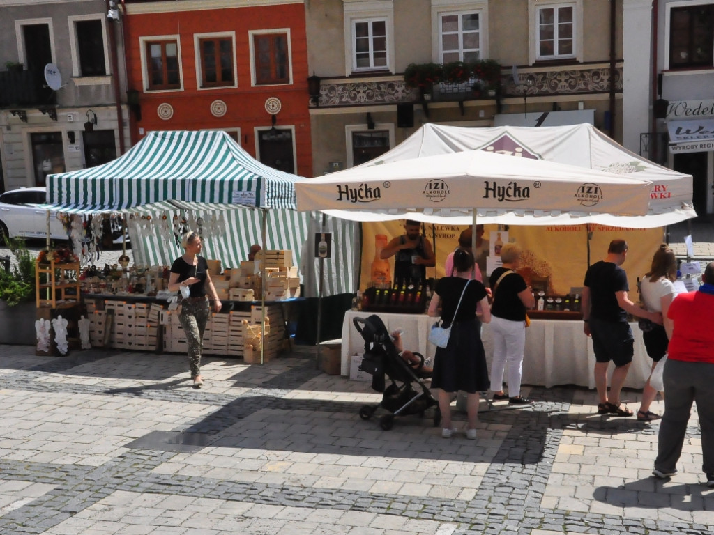 Rękodzieło i smakołyki na Jarmarku Jagiellońskim w Sandomierzu [zdjęcia]