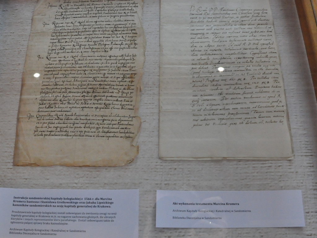 Obchody 450. rocznicy podpisania Zgody Sandomierskiej. Wystawa w ratuszu już otwarta [zdjęcia]