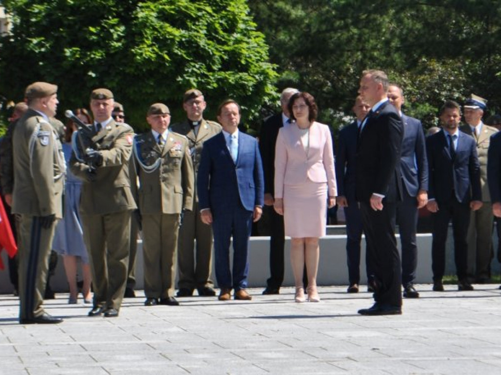 Andrzej Duda w Nowej Dębie [zdjęcia]