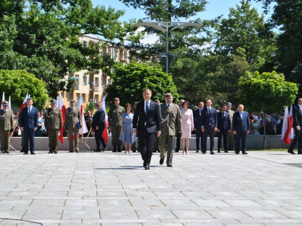 Andrzej Duda w Nowej Dębie [zdjęcia]