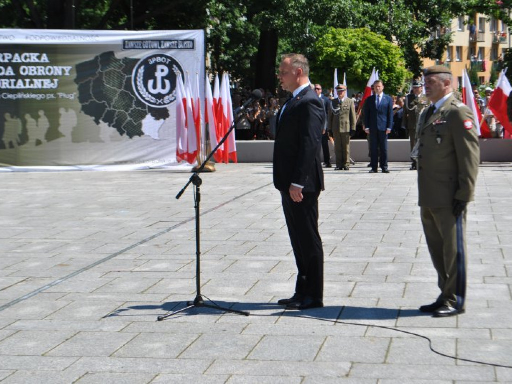 Andrzej Duda w Nowej Dębie [zdjęcia]