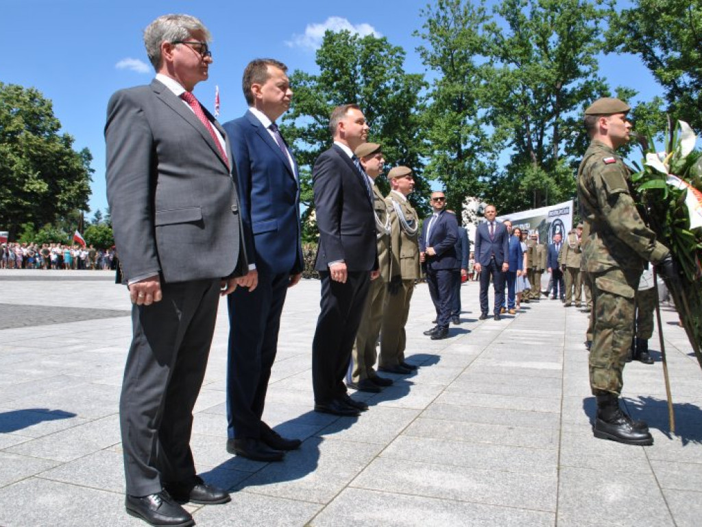 Andrzej Duda w Nowej Dębie [zdjęcia]