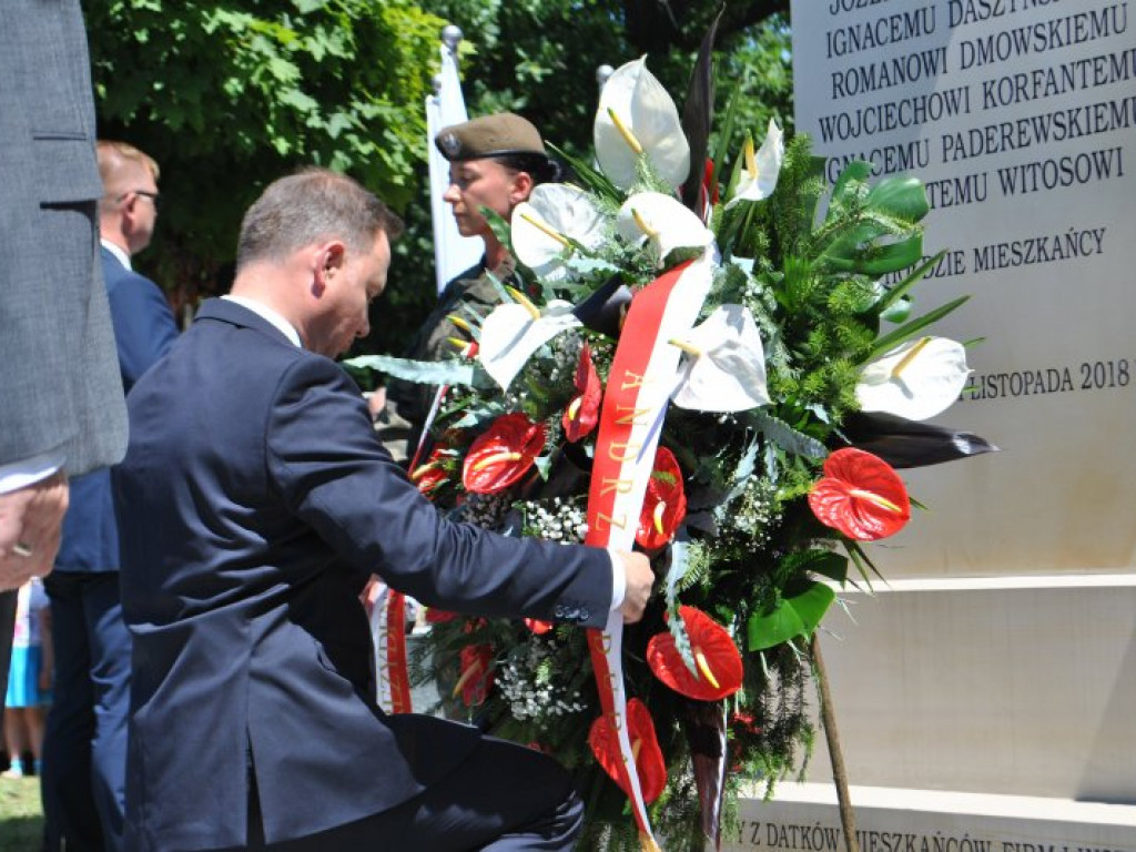 Andrzej Duda w Nowej Dębie [zdjęcia]