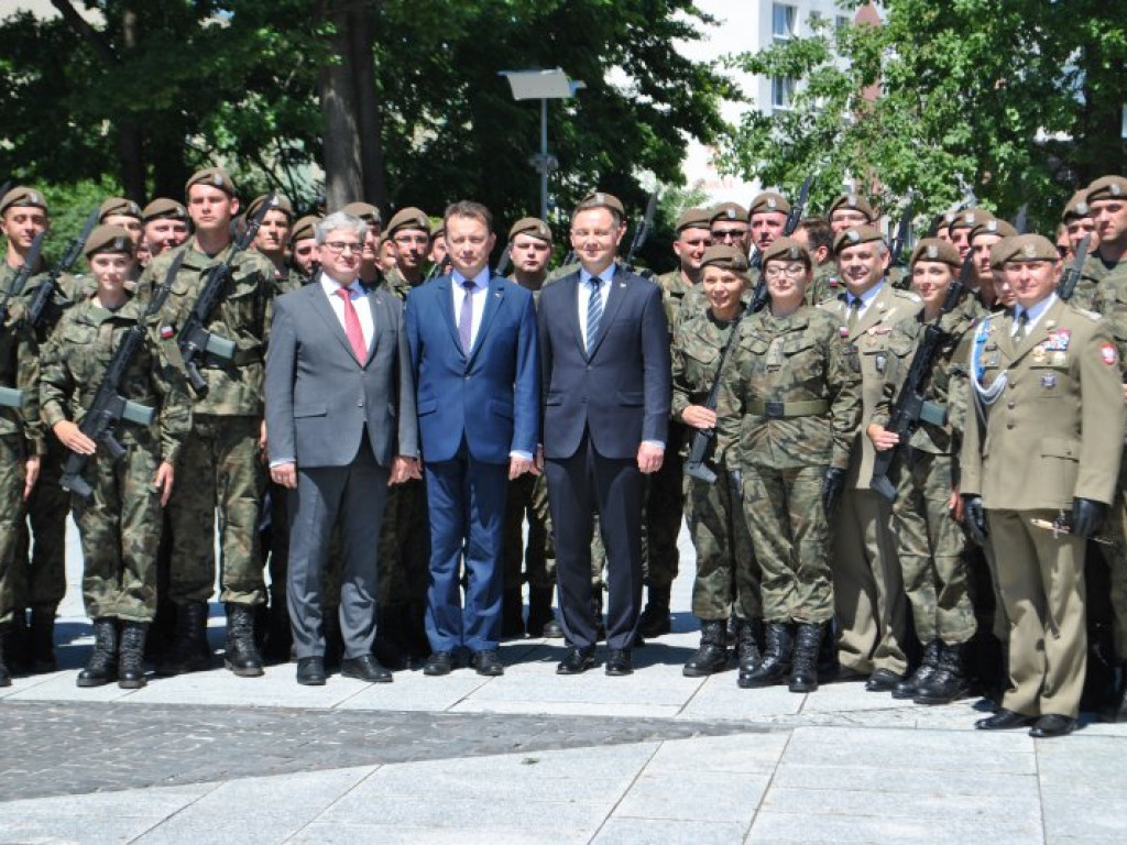 Andrzej Duda w Nowej Dębie [zdjęcia]