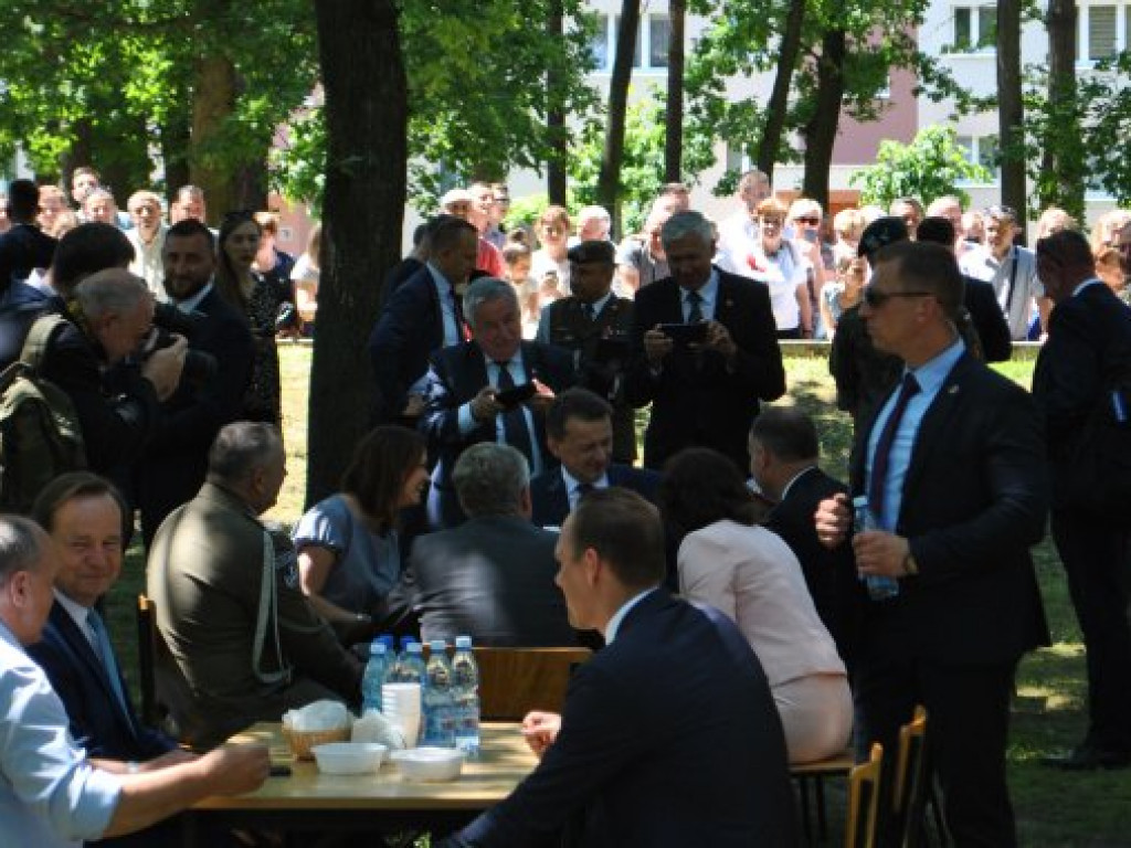 Andrzej Duda w Nowej Dębie [zdjęcia]