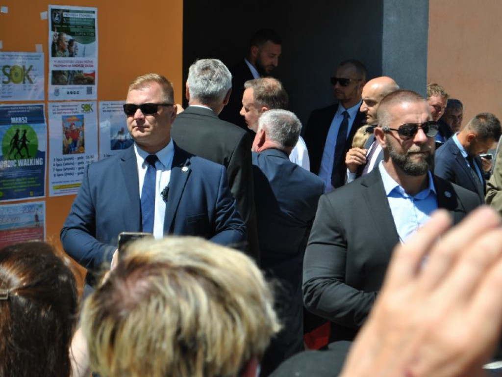 Andrzej Duda w Nowej Dębie [zdjęcia]