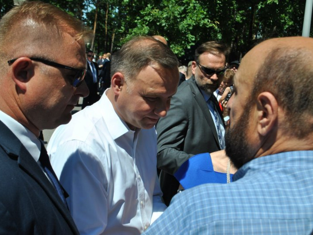 Andrzej Duda w Nowej Dębie [zdjęcia]