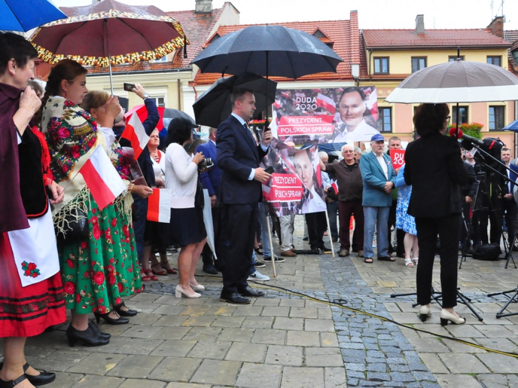 Marszałek Elżbieta Witek w Sandomierzu [zdjęcia]