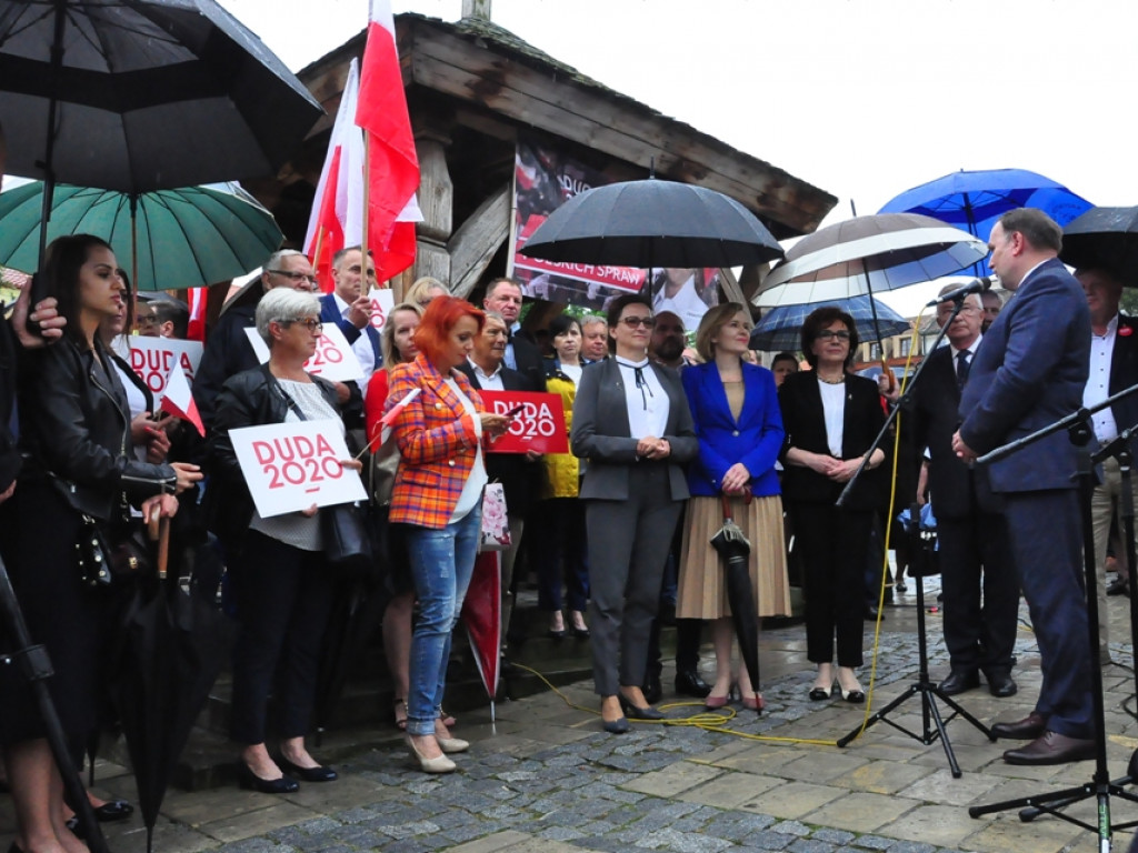 Marszałek Elżbieta Witek w Sandomierzu [zdjęcia]