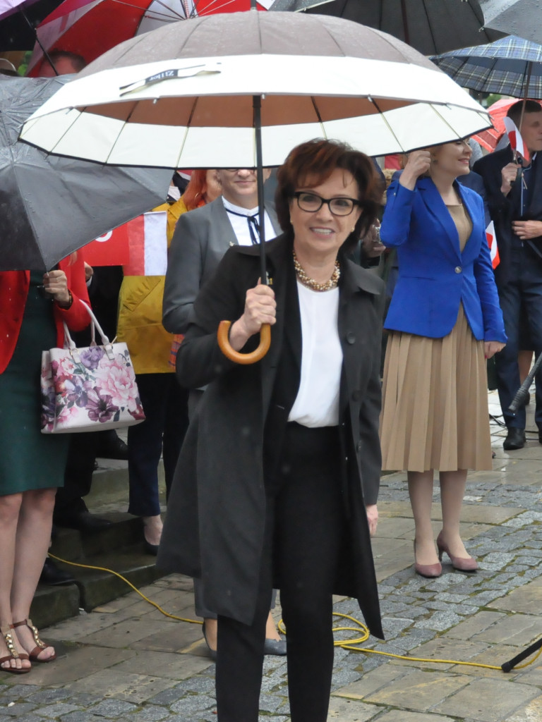 Marszałek Elżbieta Witek w Sandomierzu [zdjęcia]