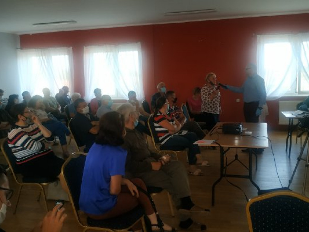 Spotkanie informacyjne w sprawie drogi S74 w Rzeczycy Długiej [zdjęcia]