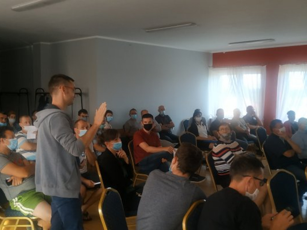 Spotkanie informacyjne w sprawie drogi S74 w Rzeczycy Długiej [zdjęcia]