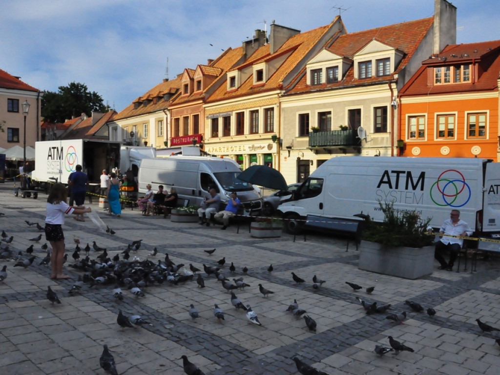 Filmowy Sandomierz. Sobota na planie 