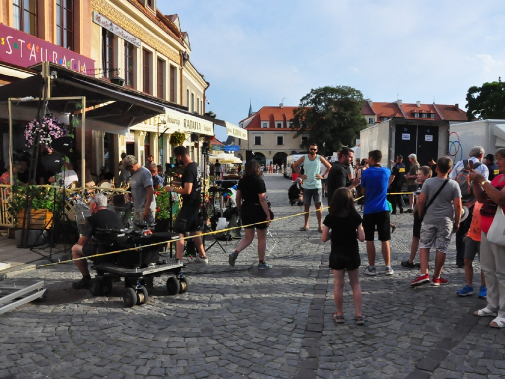 Filmowy Sandomierz. Sobota na planie 