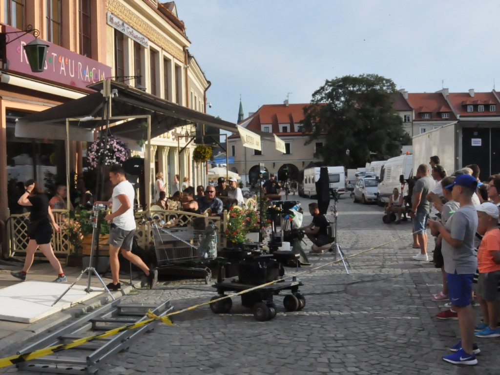 Filmowy Sandomierz. Sobota na planie 