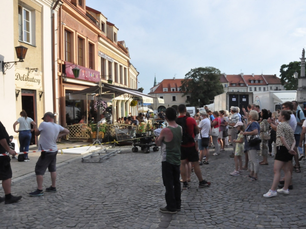 Filmowy Sandomierz. Sobota na planie 