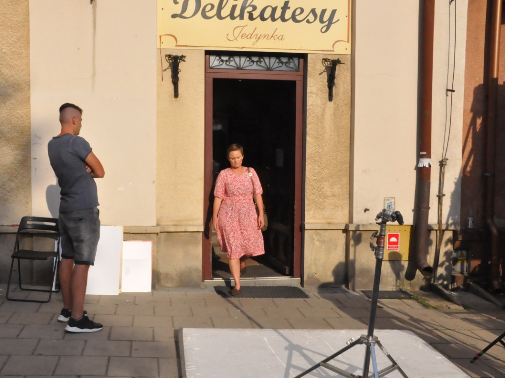 Filmowy Sandomierz. Sobota na planie 